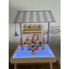 Waldorf Ayaklı Işıklı Etkinlik Masası