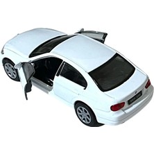 Shem 1:36 Metal Bmw 330I Oyuncak Lisanslı Diecast Metal Çek Bırak Araba