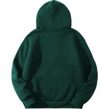 Ghassy Co. Erkek Ultra Termal Sherpa Astarlı Kapüşonlu Fermuarlı Cepli Kışlık Sweatshirt