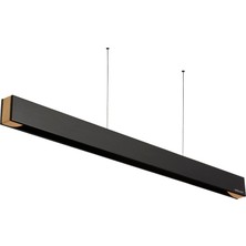 Woodlight Ahşap Aydınlatma Lineer 3000K(GÜN Işığı) Sarkıt LED Armatür Linear Aydınlatma