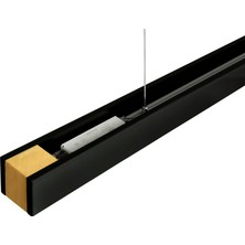 Woodlight Ahşap Aydınlatma Lineer 3000K(GÜN Işığı) Sarkıt LED Armatür Linear Aydınlatma