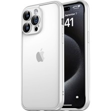 Cupcase Apple iPhone 15 Pro Max Kılıf  Kamera Korumalı Bontez Bumper