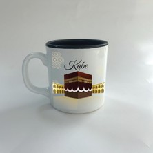 Mor Mürekkep Kabe Baskılı Siyah Multi Kupa