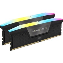 Corsaır Vengeance Rgb 32GB (2X16GB) 6000MHZ Ddr5 CL36 Dual Kit RAM-CMH32GX5M2B6000C36