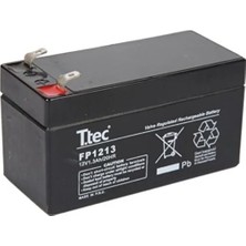 Ttec 12 Volt 1.3 Amper Bakımsız Kuru Akü 12V 1.3AH Alarm Aküsü - 12V 1.3AH Bakımsız Kuru Akü - 12 Volt 1.3A Akü -12V 1.3 Ah Akü Ups-Alarm-Asansör Aküsü 12V 1,3AH 12V 1.3AH/20HR Bakımsız Kuru Akü