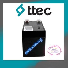 Ttec 12 Volt 1.3 Amper Bakımsız Kuru Akü 12V 1.3AH Alarm Aküsü - 12V 1.3AH Bakımsız Kuru Akü - 12 Volt 1.3A Akü -12V 1.3 Ah Akü Ups-Alarm-Asansör Aküsü 12V 1,3AH 12V 1.3AH/20HR Bakımsız Kuru Akü