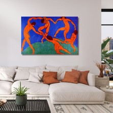 Gaagart Tekli Yatay Kanvas Tablo Henri Matisse Dans Isimli Eseri