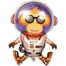 Kidspartim Astronot Maymun Folyo Balon