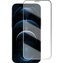 CepStok Apple iPhone 12 Pro Max(6.7") Kırılmaz Cam Şeffaf 0.3mm Kılıf Dostu Temperli Ekran Koruyucu