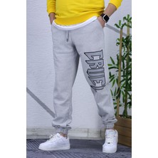 Wafrazon Erkek Üç Iplik Şardonlu Eşofman Altı Cruel Baskı