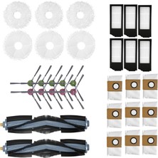Decisive 2x Ecovacs Deebot X1 Omni Turbo Elektrikli Süpürge Aksesuarları Ana Fırça Hepa Filtre Paspas Temizlik Bezi Toz Torbası Parçaları (Yurt Dışından)