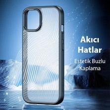 Dux Ducis iPhone 15 Plus Aimo Series Premium Buzlu Sert Pc-Tpu Kılıf