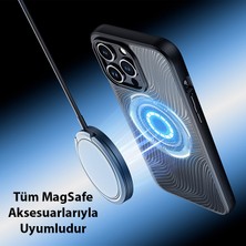 Dux Ducis iPhone 15 Pro Max Aimo Series Magsafe Premium Buzlu Sert Pc-Tpu Kılıf