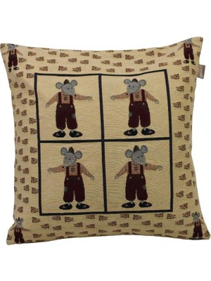 Belıeve Fare Goblen Kırlent 40*40 cm