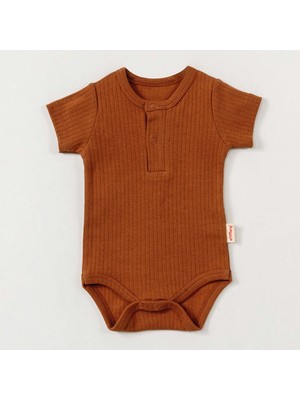 Tiffany Baby Wheat Theme 2'li Yarım Kollu Bebek Body 53008