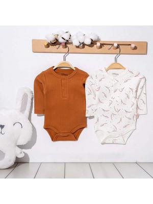 Tiffany Baby Wheat Theme 2'li Uzun Kollu Bebek Body 53011