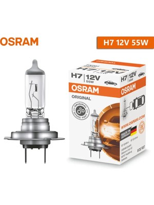 Xiyu Shop OSL-64210-H7-55W Osram H4 H7 H8 H Hb Hb4 H Hır2 12V Işık Orijinal Lamba Oto Far Ampul Sis Lambası Araba Halojen (1 Adet) (Yurt Dışından)