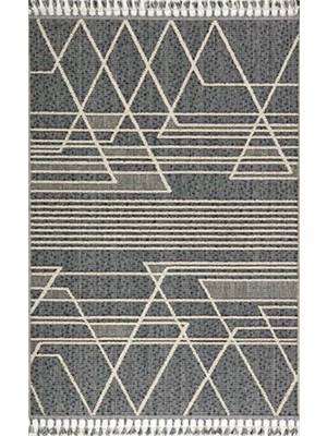 Gümüşsuyu - Deco Delta 12143 - Mavi - Halı