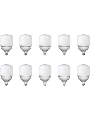 AC Aydınlatma 20W Torch Led Ampul Beyaz Işık 10 Adet