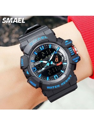 Sewor SMAEL Dijital ve Analog Erkek Kol SAATI 8043
