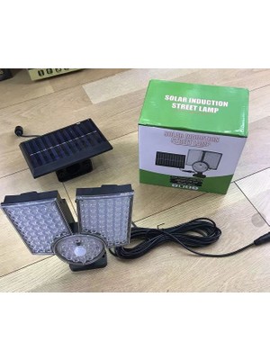 Powermaster PM-22309 Solar Güneş Enerjili Aydınlatma Lamba Bahçe Aydınlatması Kumandalı Sensörlü Sokak Lambası