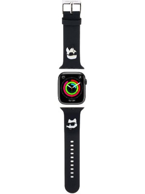 Karl Lagerfeld Watch Ultra 49MM Uyumlu Kordon Orjinal Lisanslı Ikonik Karl&choupette Logolu Strap