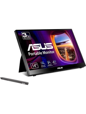 Asus 14" MB14AHD ZenScreen Ink 5MS 60Hz Full HD IPS Taşınabilir Monitör