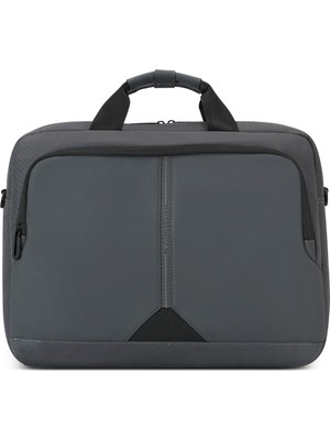 Roncato Unisex Evrak Çantası 41227322 Roncato Borsa Uffıcıo 2 Manıcı 1 Comp.(Pc 15.6/tablet) Clayton Antracıte