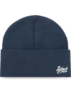 Black Börk  V1 Akrilik Samuray - 13SB Kod Logolu Unisex Indigo Bere (Beanie)