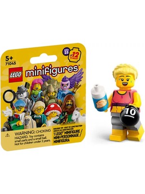 LEGO Minifigür 71045 Seri 25 - 7 - Fitness Instructor