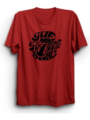 The Fame The Rolling Stones, Black Logo, Rock Metal Müzik Grubu Tişörtü