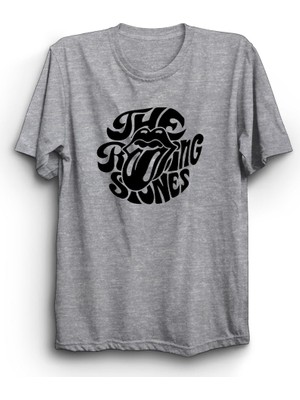 The Fame The Rolling Stones, Black Logo, Rock Metal Müzik Grubu Tişörtü