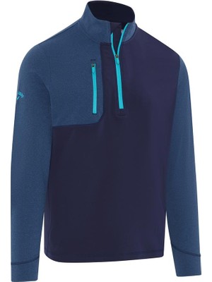 Callaway Aquapel Mixed Media Pullover -  Erkek Teknik Kumaş Kazak