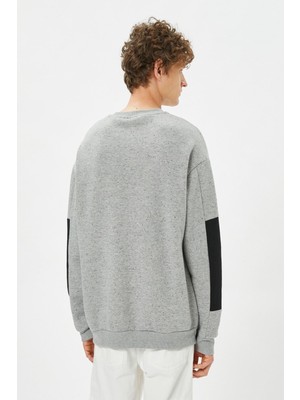 Koton Erkek Gri Sweatshirt