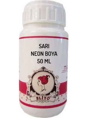 Neon Sarı Sabun Boyası 50 ml
