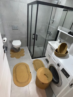 ERSU AHAT HOME DESİGN Jüt ,Hasır Büyük Boy Banyo Takımı ,Çamaşır Sepeti ,Büyük Paspas ,Banyo Seti, Paspas Takımı