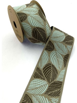 Fantastic Çiçek Desenli Çok Renkli Dokuma Geniş Perde Bordür / Aksesuar (7 Cm. Genişlik - 3,5 Mt. Uzunluk)