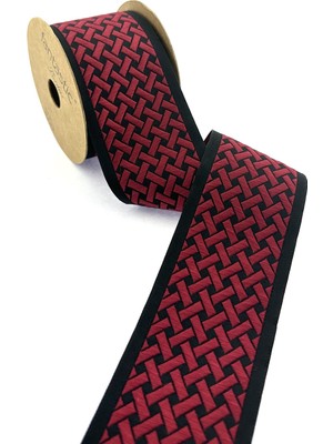 Fantastic Hasır Desenli Dokuma Geniş Perde Bordür / Aksesuar (7 Cm. Genişlik - 3,5 Mt. Uzunluk)
