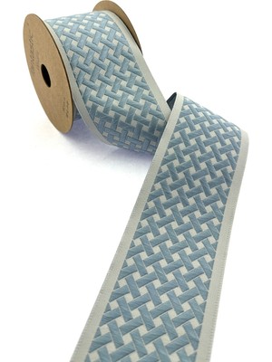 Fantastic Hasır Desenli Dokuma Geniş Perde Bordür / Aksesuar (7 Cm. Genişlik - 3,5 Mt. Uzunluk)