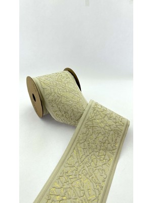 Fantastic Mermer Desenli Dokuma Geniş Perde Bordür / Aksesuar (10 Cm. Genişlik - 3,5 Mt. Uzunluk)