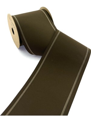 Fantastic Düz Renk Kenar Kabartmalı Dokuma Geniş Perde Bordür / Aksesuar (10 Cm. Genişlik - 3,5 Mt. Uzunluk)