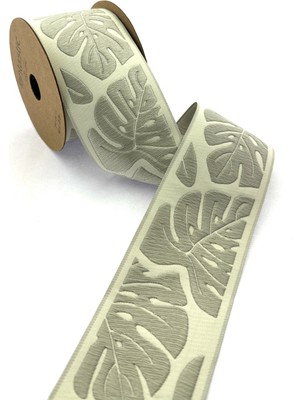 Fantastic Yaprak Desenli Dokuma Bordür (7 Cm. Genişlik - 3,5 Mt. Uzunluk)
