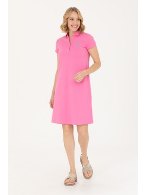 U.S. Polo Assn. Kadın Pembe Elbise (Örme) 50262672-VR041