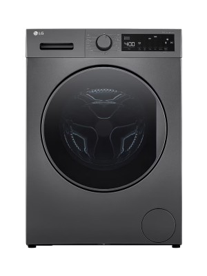 LG F4T2VYM1S Çamaşır Makinesi 9 kg Yıkama 1400 Devir A Enerji Sınıfı Siyah Renk