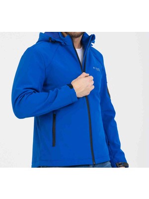 Columbia Titanıum Vst Drew Saks Mavi Slim Fit Softshell