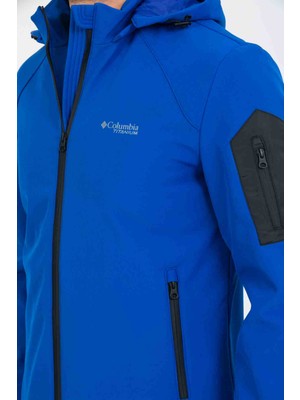 Columbia Titanıum Vst Drew Saks Mavi Slim Fit Softshell