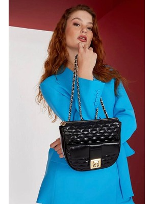 Pierre Cardin By Can Oker Siyah Kadın Omuz Çantası 05PCC23K2058-LSA