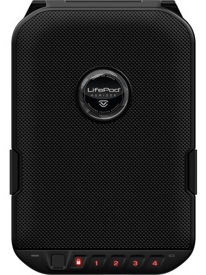 Vaultek Lifepod 2.0  Biometric Seyahat Humidoru Covert Black (LH20B-BK)