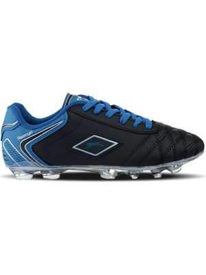 Slazenger HUGO KR Erkek Halısaha Futbol Kramponu Siyah / Mavi