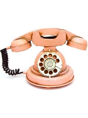 Moryconcept Dekoratif Metal Telefon